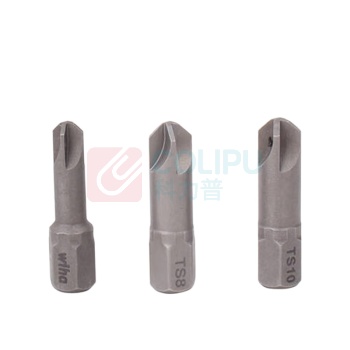威汉 四翼批头进口异形螺丝刀头7019Z TS万字航空专用批头 22595 TS 10x 25 mm