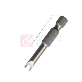 君默 异形螺丝刀批头6.35mm 机用U型批头