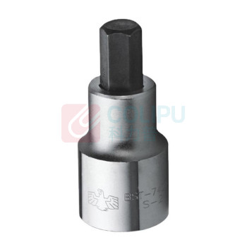 鹰之印 YING ZHI YIN 1/2″六角旋具套筒 BST-74207 H7*55L
