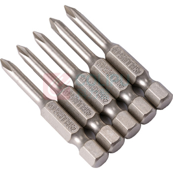 世达 SATA 5件套6.3MM系列50MM长十字旋具头 59322 #1