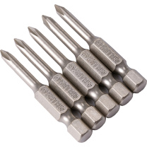 世达 SATA 5件套6.3MM系列50MM长十字旋具头 59322 #1