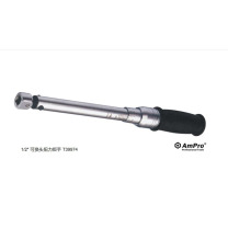 AMPRO 1/2” 可换头扭力扳手 T39974 14 *18mm (40 - 200NM)
