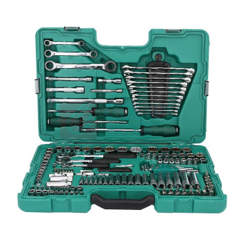 SATA 150件6.3x10x12.5MM系列综合组套机修汽修汽保工具套筒扳手组套 09510 