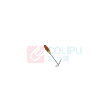 华旺星 汽车油泥模型工具 小三角形 18mm_小三角形_木头手柄_带钢片