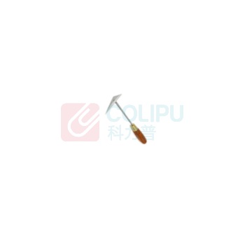 华旺星 汽车油泥模型工具 小三角形 18mm_小三角形_木头手柄_带钢片