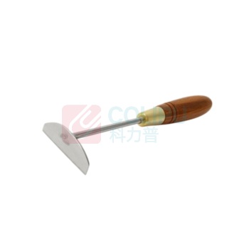 华旺星 汽车油泥模型工具 小梯形 25mm_小梯形_木头手柄_带钢片