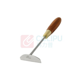华旺星 汽车油泥模型工具 小梯形 25mm_小梯形_木头手柄_带钢片