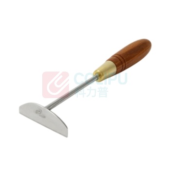 华旺星 汽车油泥模型工具 小梯形 25mm_小梯形_木头手柄_带钢片