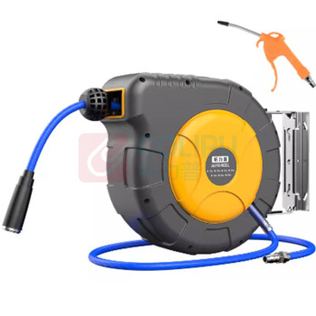 拓力普 卷管器双层夹纱管自动伸缩卷管器气动工具 8*12 10米