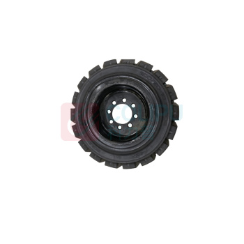 上工 工业实心轮胎 后轮带鼻实心轮胎含轮辋 CPD3T-3.5T 200*50-10
