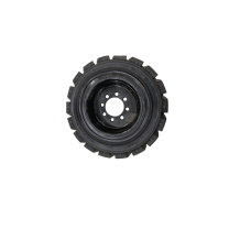 上工 工业实心轮胎 后轮带鼻实心轮胎含轮辋 CPD3T-3.5T 200*50-10