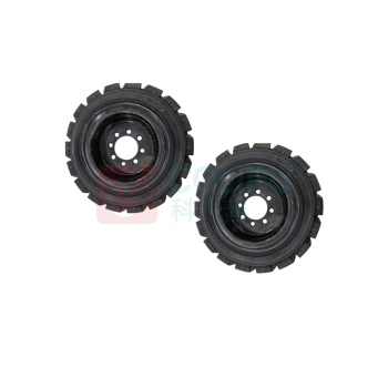 上工 工业实心轮胎 后轮带鼻实心轮胎含轮辋 CPD3T-3.5T 200*50-10