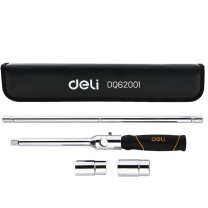 得力 deli 十字轮胎扳手套筒扳手 DQ62001 17*19,21*23组合