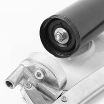 安赛瑞 手动黄油枪 4J00823 材质:铝合金+铁 规格:黑色 400cc 总长36.5cm管长26.5cm管径5.6cm 8mm单立柱