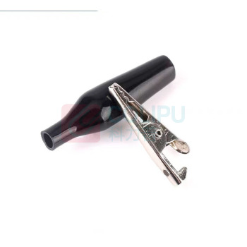 益鑫 鳄鱼电工夹 中号 10mm (黑色)