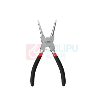 酷安腾 卡簧钳子 7寸 穴用内直 长18cm