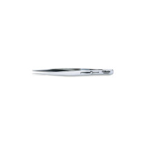 百塔 防酸防磁超细直嘴不锈钢镊子 999G 140mm 订货号:009990027