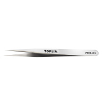 拓利亚 TOPLIA 防磁精密直型特尖镊子ST-12 PT03-001 134mm