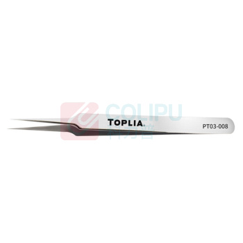拓利亚 TOPLIA 防磁精密小型细尖镊子ST-14 PT03-008 110mm