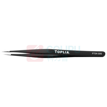 拓利亚 TOPLIA 防静电精密直型长尖头镊子ESD-11 PT04-006 150mm