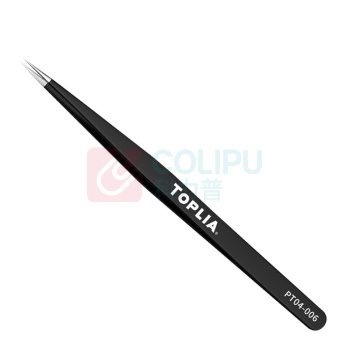 拓利亚 TOPLIA 防静电精密直型长尖头镊子ESD-11 PT04-006 150mm