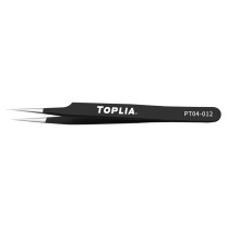 拓利亚 TOPLIA 防静电精密直型偏尖镊子ESD-17 PT04-012 115mm