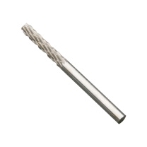 匠帅 钨钢硬质合金旋转锉铣刀打磨头 双槽圆柱型 11号 10支/包 3*3mm