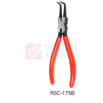 罗宾汉 RUBICON 内弯卡簧钳 RSC-175B 7寸