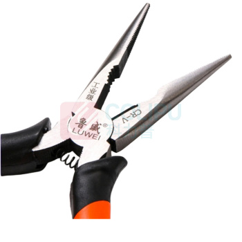 鲁威 虎皮柄尖嘴钳 LW-6寸 长160mm