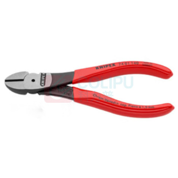 凯尼派克 KNIPEX 省力型斜口钳 7401140 总长140mm,塑料套柄