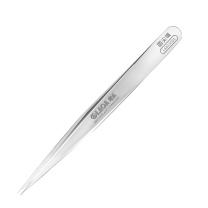 LAOA 302不锈钢镊子圆尖嘴 LA813501 125mm 10个装
