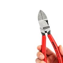 凯尼派克 KNIPEX 水口钳 72 01 160 160mm(抛光头,塑料套柄),72 01 160