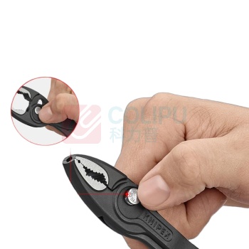 凯尼派克 KNIPEX 鲤鱼钳 82 01 150 150MM 德国进口五金工具可调式鱼嘴钳多功能汽修夹钳螺丝钳
