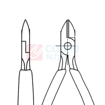 凯尼派克 KNIPEX 电子-机工斜口钳 76 01 125 125mm