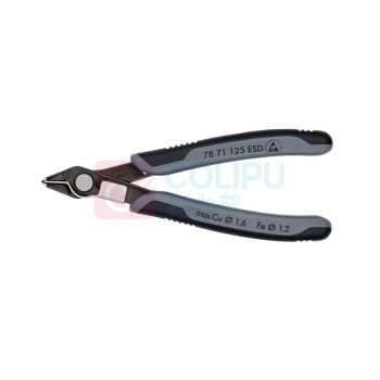 凯尼派克 KNIPEX 防静电电子剪切钳 78 71 125 ESD 125mm