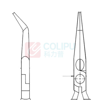 凯尼派克 KNIPEX 平嘴安装钳 28 81 280
