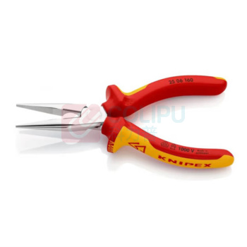 凯尼派克 KNIPEX 尖嘴钳带剪口(无线电元件用钳) 25 06 160
