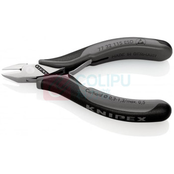 凯尼派克 KNIPEX 防静电电子斜口钳 77 32 115 ESD