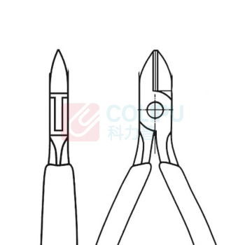 凯尼派克 KNIPEX 防静电电子斜口钳 77 32 115 ESD