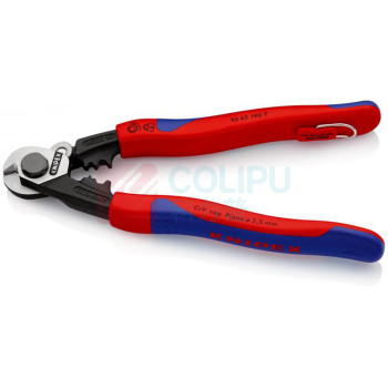 凯尼派克 KNIPEX 钢绳剪切钳 95 62 190 T