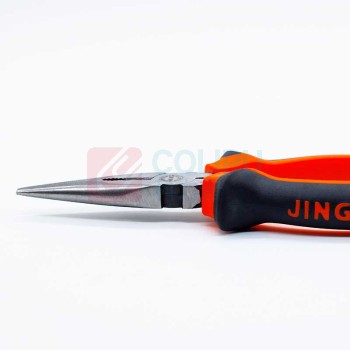 理联 6寸OUTPULL尖嘴钳170*54mm 150206 (黑红色)