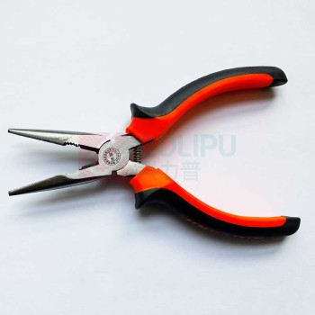 理联 6寸OUTPULL尖嘴钳170*54mm 150206 (黑红色)