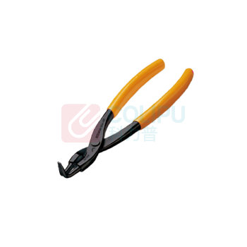 百塔 弯嘴孔用挡圈钳 C1102204 8~12mm/130mm