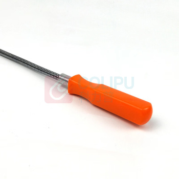 安赛瑞 磁性软管捡拾器 410025 材质:不锈钢管+橡胶把手 尺寸:53.5cm 产品吸力:5磅吸力 重量:130g