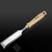 美科 德式木工凿子 30mm【带保护套】  木工凿子扁铲刀雕刻开槽专用神器凿刀木柄凿平凿木匠套装工具大全