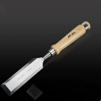 美科 德式木工凿子 32mm【带保护套】  木工凿子扁铲刀雕刻开槽专用神器凿刀木柄凿平凿木匠套装工具大全