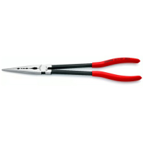 凯尼派克 KNIPEX 长尖嘴钳 2871280 280mm 长尖嘴钳闭合受力时,尖嘴手柄不允许有变形,尖嘴能够完全闭合。