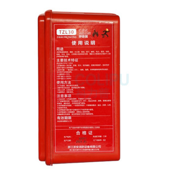 星浙安 过滤式消防自救呼吸器 面具 TZL-30