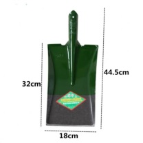 军印 铁板锹 32*18*44.5cm 不带木杆 单铁锹