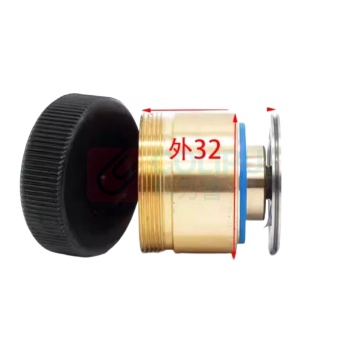 豫光 线切割导轮总成 YGD12 导轮外外径32mm 铜套外径32mm 长度31-32mm 单边型 无氧铜材料 套装包括铜套 导轮 黑色塑料盖